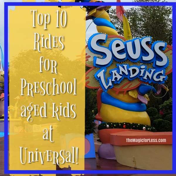 Top 10 Rides for Preschoolers at Universal