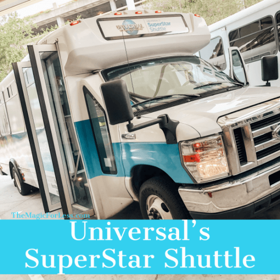 booking Universal's Superstar shuttle