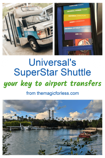 booking Universal's Superstar shuttle