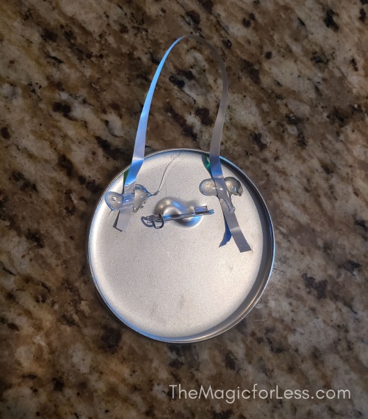 Disney Ornament DIY Button