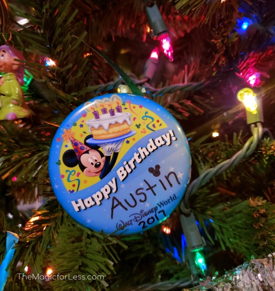 Disney DIY Ornament Button