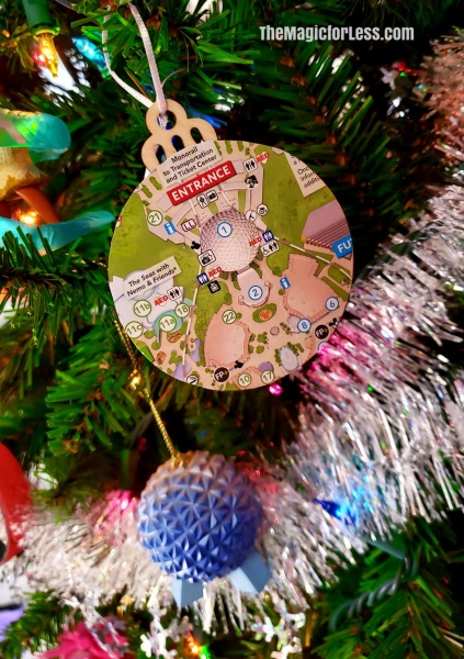 Disney DIY Ornament Park Map