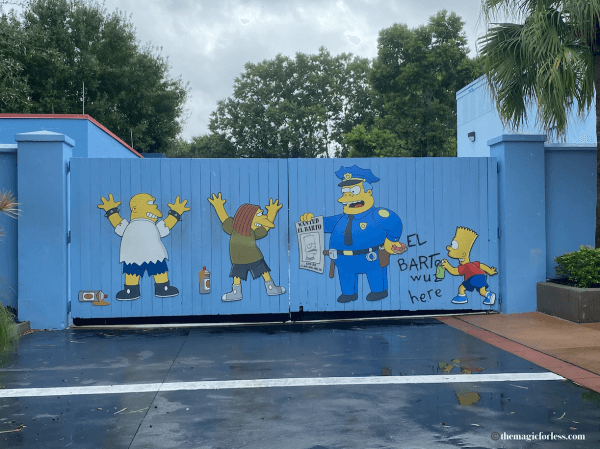 Simpson's Photo Wall