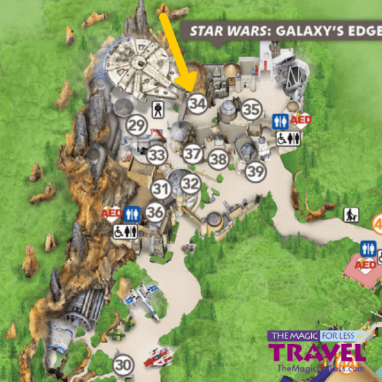 Oga's Cantina Map