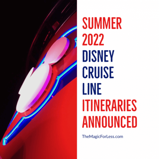 Disney Cruise Summer 2022