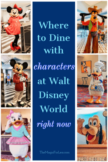 Character Dining Options