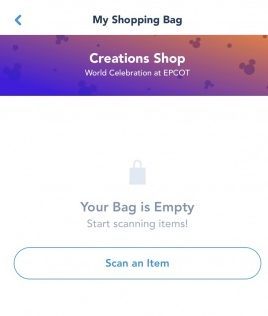 Ready to Shop in My Disney Experience App