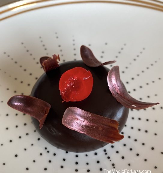 Remy Dessert Experience on the Disney Fantasy