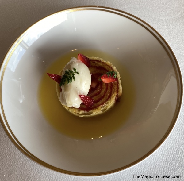 Disney Fantasy Remy Dessert Experience-Fraise Calamansi