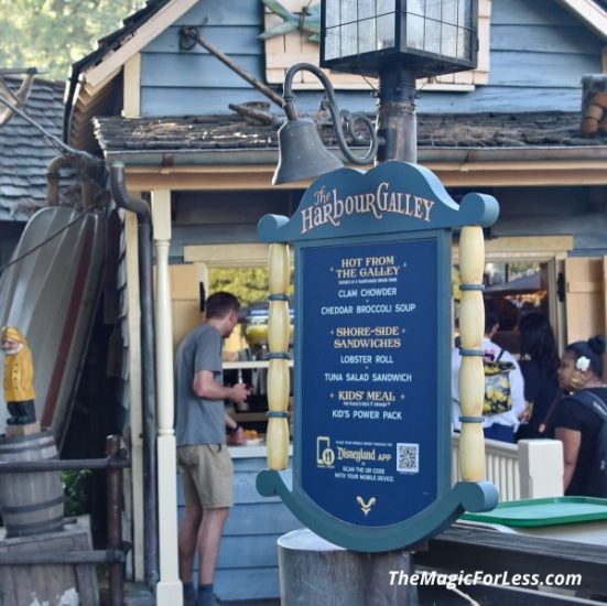 Harbour Galley Disneyland Quick Service sourdough