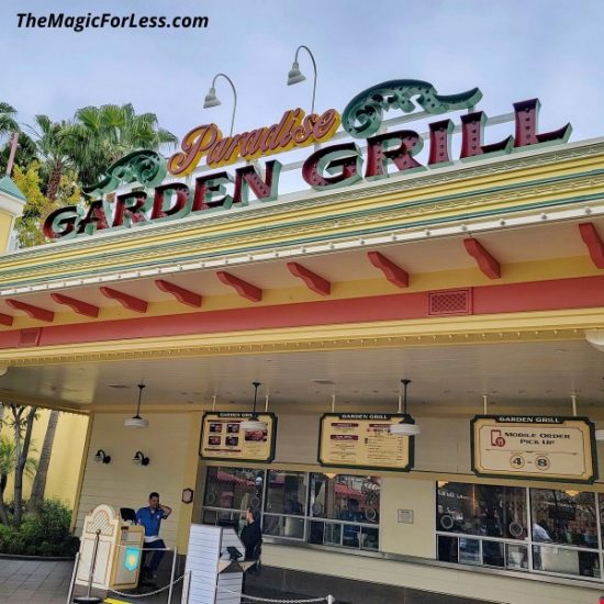 Paradise Garden Grill California Adventure Quick Service