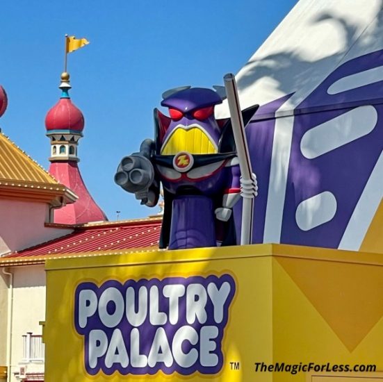 Poultry Palace Poultry Planet California Adventure Quick Service Turkey Leg Chimichanga