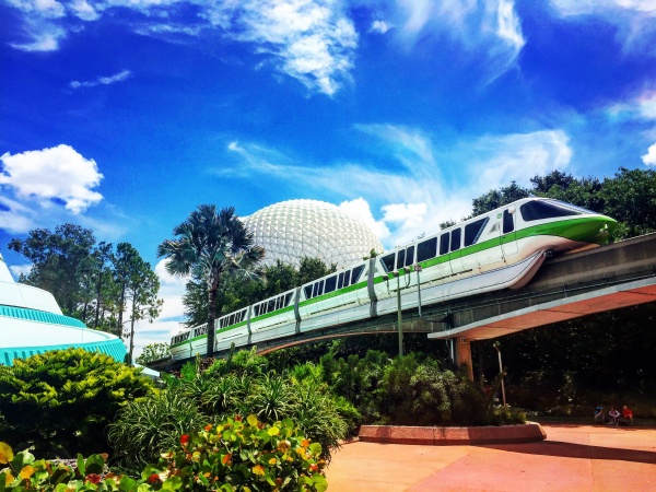 Epcot monorail