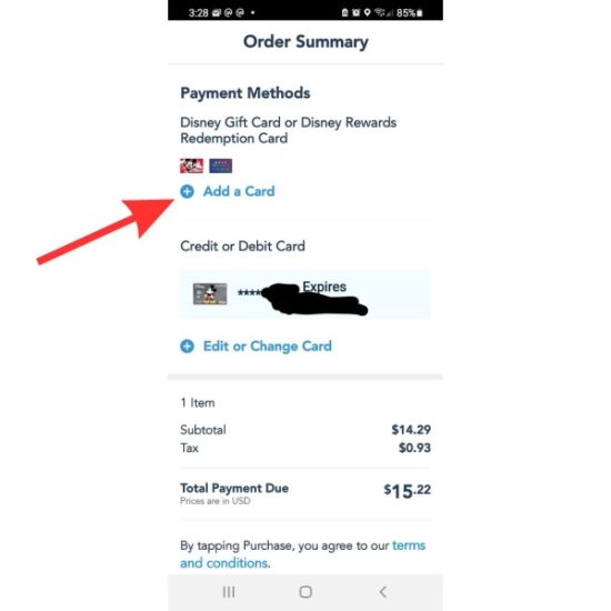 Disney Gift Cards