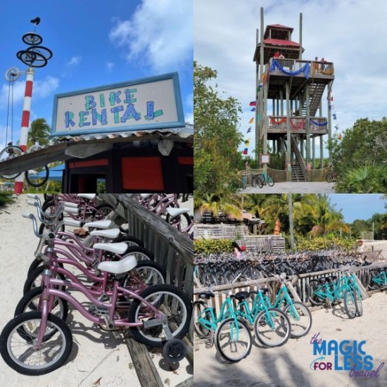 Bike Rentals On Castaway Cay