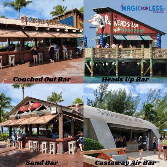 Castaway Cay Bars