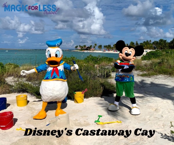 Disney Characters On Castaway Cay