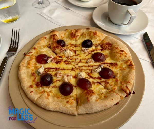 Palo Brunch Pizza - Grape and Gorgonzola Cheese Pizza