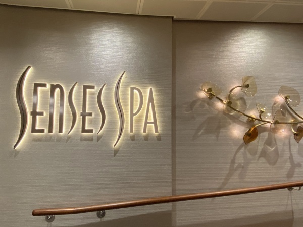 Visiting the Senses Spa on the Disney Wish