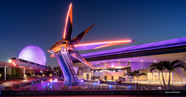 Guardians of the Galaxy Cosmic Rewind at Epcot