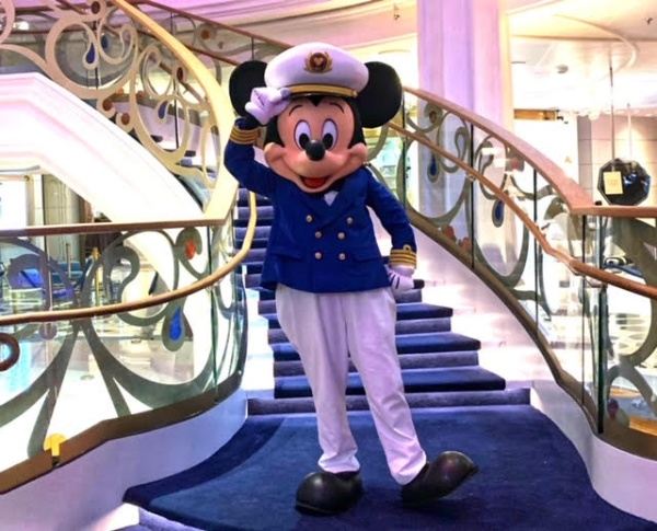 Meeting Disney Characters on the Disney Wish