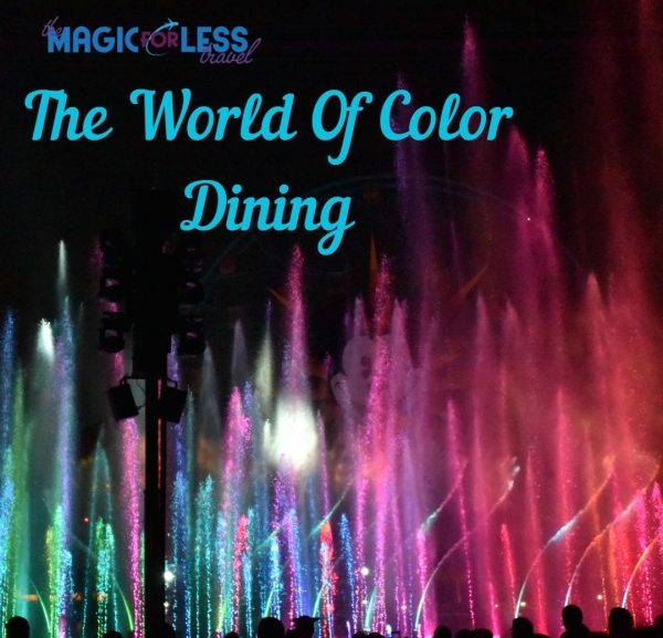 World of Color Dining Packages