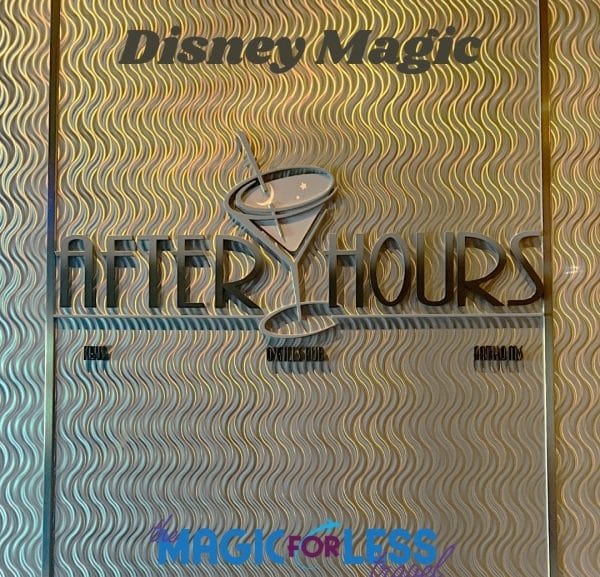 Lounges and Bars on the Disney Magic
