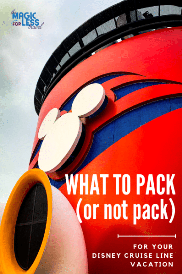 What to Pack on Your Disney Cruise Line Vacation