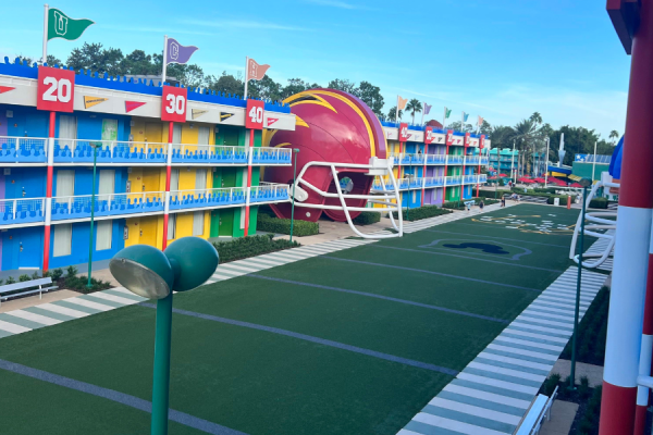 Football Field at Disney's All-Star Sports Resort