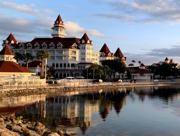 Water View of Disneys Grand Floridian Resort