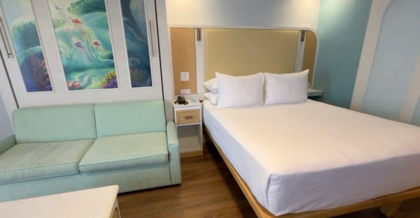 New Little Mermaid Rooms at Disney’s Caribbean Beach Resort Photos and Video!