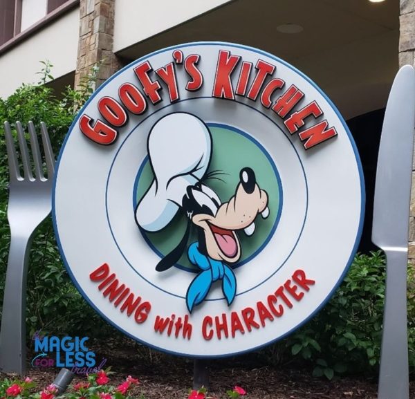 Disneyland Resort Character Dining Options