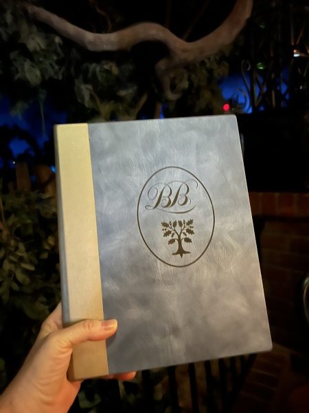 Blue Bayou menu pic