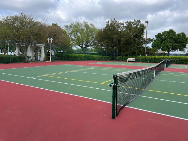 pickleball Walt Disney World Walt Disney World tennis pickleball court