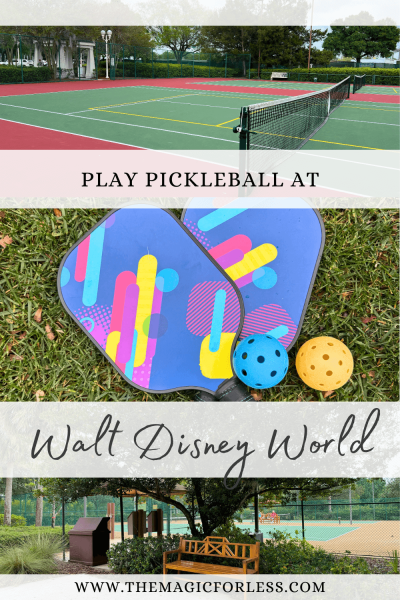 pickleball Walt Disney World Play Pickleball at Walt Disney World