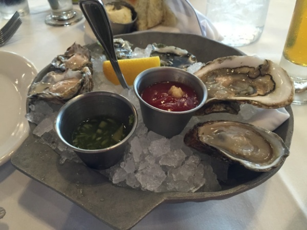 Oysters at The Boathouse