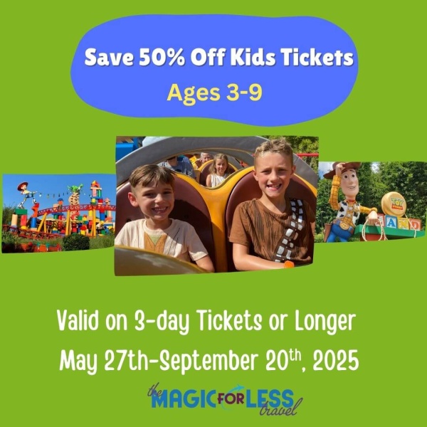 50% off Kids Tickets