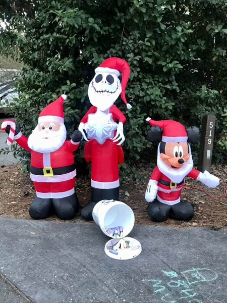Fort Wilderness Christmas decorations