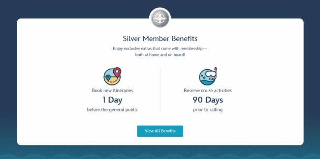 Silver Castaway Club Benefits 