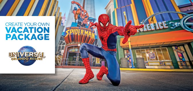 Create Your Own Vacation Package at Universal Orlando Resort