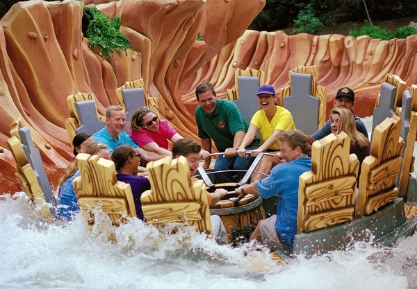 Universal's Islands of Adventure Popeye and Bluto's Bilge-Rat Barges