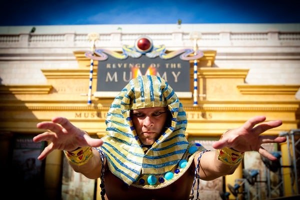 Revenge of the Mummy attraction