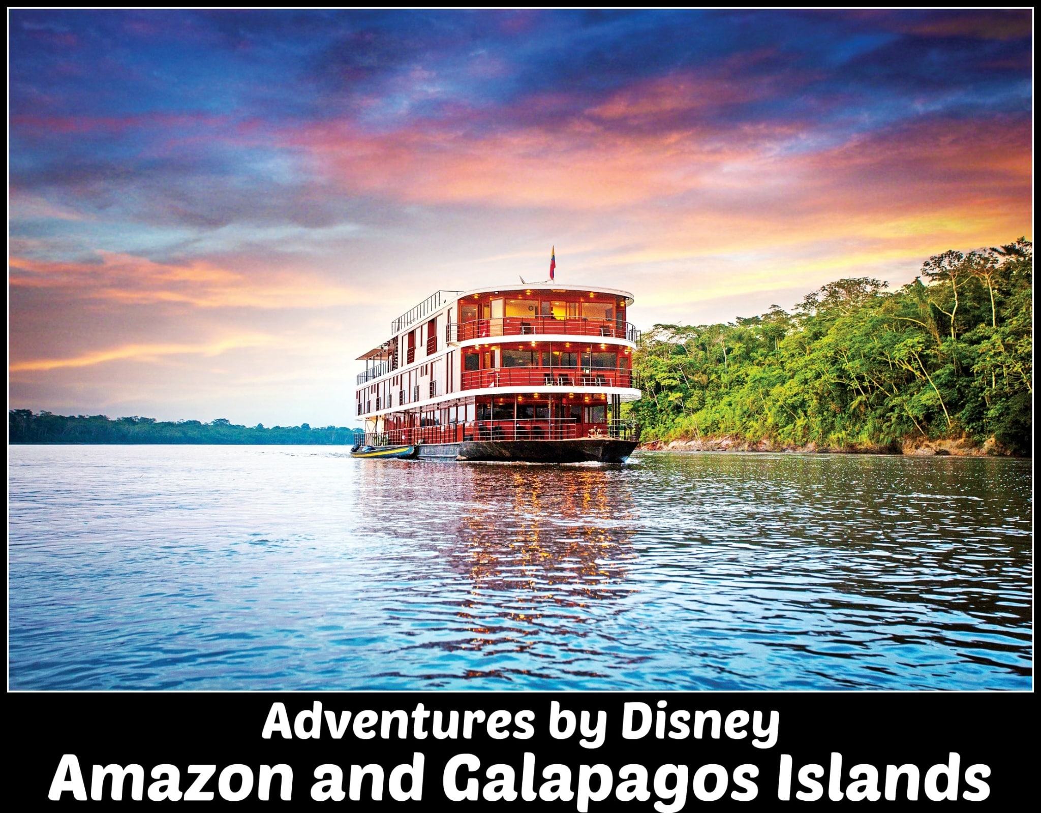 Adventures by Disney Amazon and Galapagos Guided Tour vacation