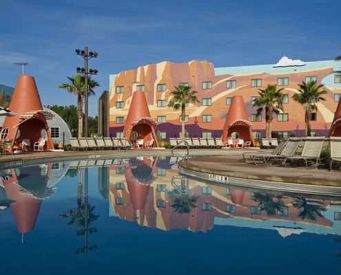 Cozy Cone Swimming Pool at Disney's Art of Animation Resort
