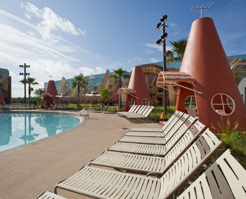 Cozy Cone Swimming Pool at Disney's Art of Animation Resort