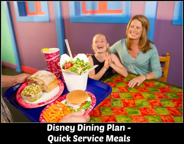 Disney Quick Service Dining Plan