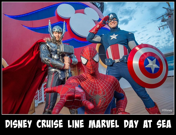 Marvel Day At Sea on Disney Cruise Line
