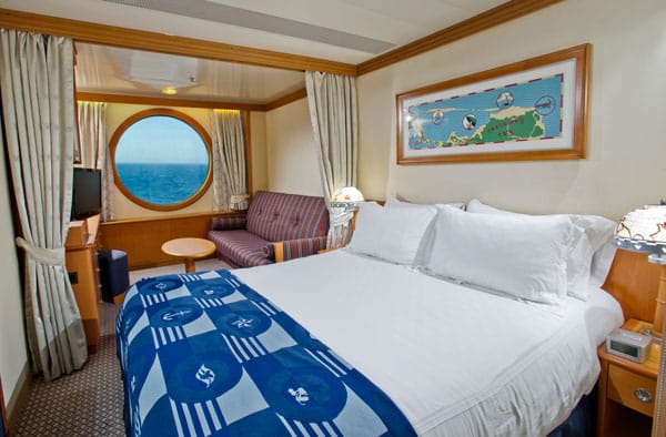 Disney Wonder Deluxe Oceanview Stateroom - Disney Cruise Line