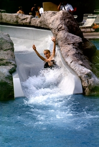 Pool Slide at Disney's Wilderness Lodge