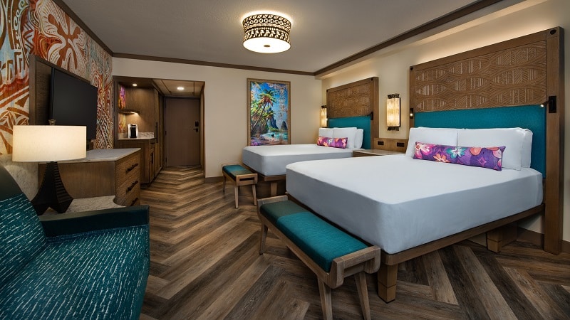 Disney’s Polynesian Village Resort Guest Room